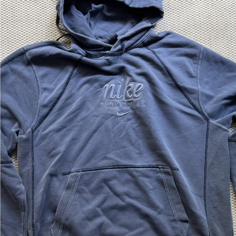 Nike Men's Slate Blue Sportswear Hoodie